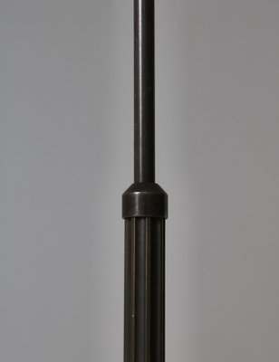 Danish Art Deco Floor Lamp in Patinated Bronze, 1930s-WRF-1796855