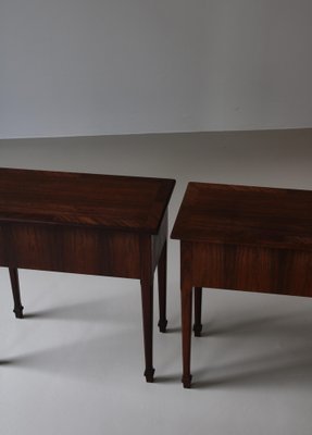 Danish Art Deco Side Tables in Rosewood by Ernst Kühn,1930s, Set of 2-WRF-1767161