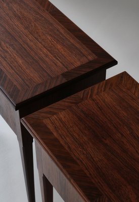 Danish Art Deco Side Tables in Rosewood by Ernst Kühn,1930s, Set of 2-WRF-1767161