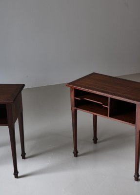 Danish Art Deco Side Tables in Rosewood by Ernst Kühn,1930s, Set of 2-WRF-1767161