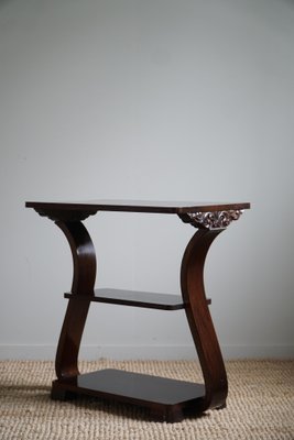 Danish Art Nouveau Side Table / Pedestal in Walnut, Early 20th Century-MXF-1726036