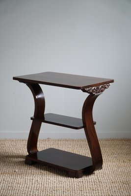 Danish Art Nouveau Side Table / Pedestal in Walnut, Early 20th Century-MXF-1726036