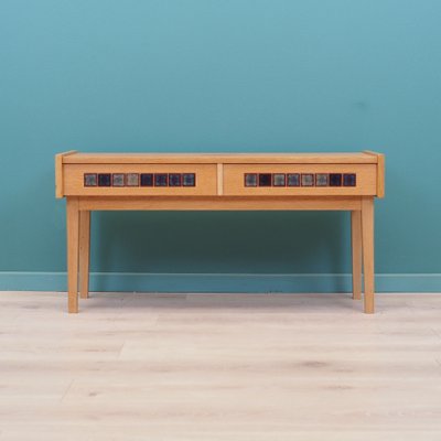 Danish Ash Console Table, 1970s-VND-1784104