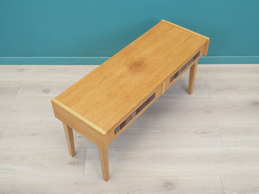 Danish Ash Console Table, 1970s-VND-1784104