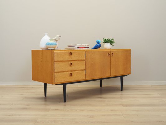 Danish Ash Sideboard attributed to Svend Langkilde, 1970s-VND-1801139