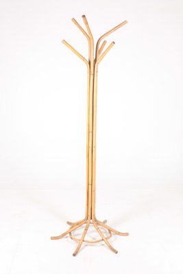 Danish Bamboo Coat Stand, 1950s-FK-875495