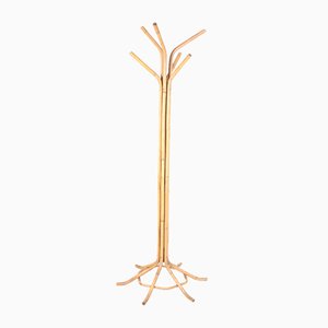 Danish Bamboo Coat Stand, 1950s-FK-875495