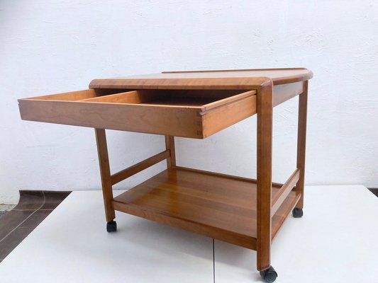 Danish Bar Wagon in Teak by Aksel Kjersgaard, 1960s-AET-1424407