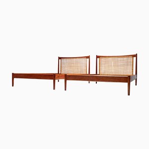 Danish Beds by Børge Mogensen for Søborg Møbelfabrik, 1950s, Set of 2-ITV-1343435