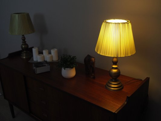 Danish Bedside Lamps, 1970s, Set of 2-VND-1790243