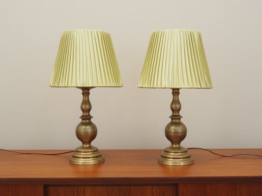 Danish Bedside Lamps, 1970s, Set of 2-VND-1790243