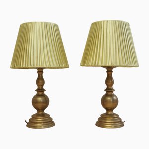 Danish Bedside Lamps, 1970s, Set of 2-VND-1790243