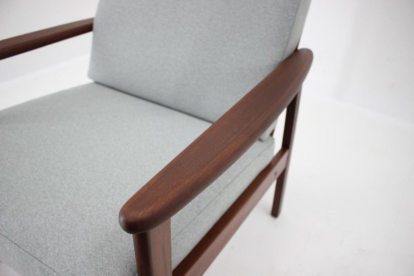 Danish Beech Armchair, 1960s-TZ-838898