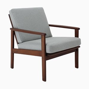 Danish Beech Armchair, 1960s-TZ-838898