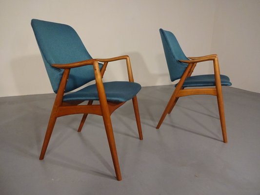 Danish Beech Armchairs, 1960s, Set of 2-RDW-618174