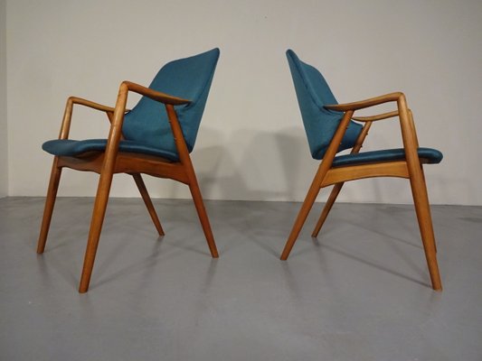 Danish Beech Armchairs, 1960s, Set of 2-RDW-618174