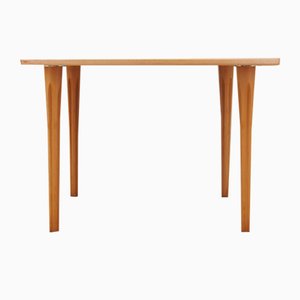 Danish Beech Coffee Table by Takshi Okamura & Erik Marquardsen for Getama, 1970s-VND-1791691