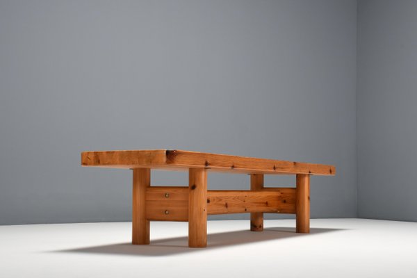 Danish Bench in Pine Wood by Rainer Daumiller for Hirtshals Sawmill-QT-1294530