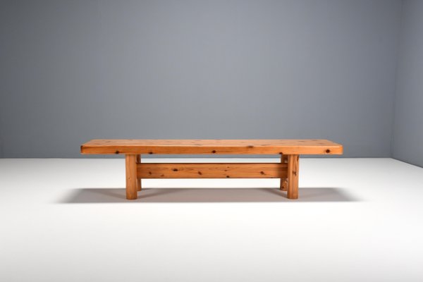 Danish Bench in Pine Wood by Rainer Daumiller for Hirtshals Sawmill-QT-1294530