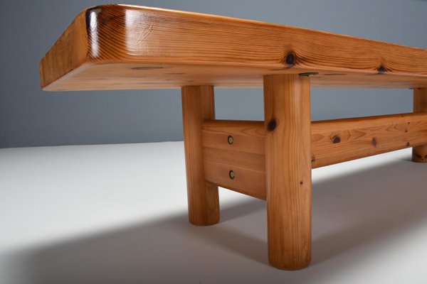 Danish Bench in Pine Wood by Rainer Daumiller for Hirtshals Sawmill-QT-1294530