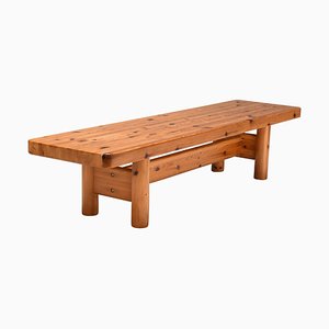 Danish Bench in Pine Wood by Rainer Daumiller for Hirtshals Sawmill-QT-1294530