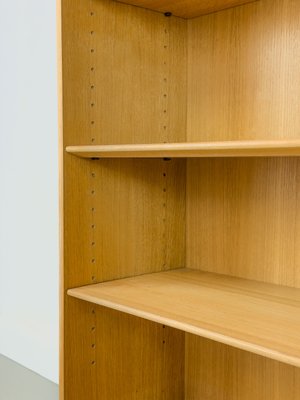 Danish Bookcase in Oak by Børge Mogensen for Søborg Møbelfabrik, 1960s-QEQ-2035960