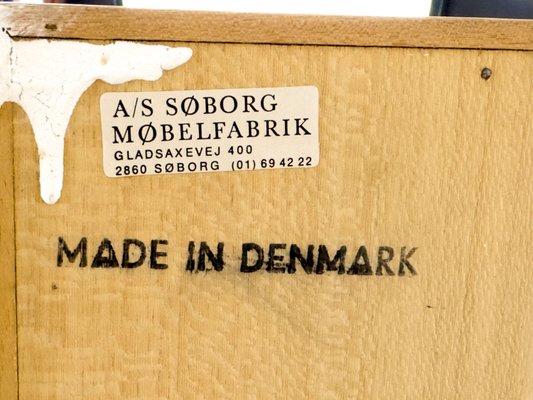 Danish Bookcase in Oak by Børge Mogensen for Søborg Møbelfabrik, 1960s-QEQ-2035960