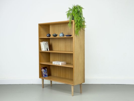 Danish Bookcase in Oak by Børge Mogensen for Søborg Møbelfabrik, 1960s-QEQ-2035960