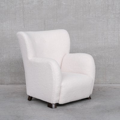 Danish Bouclé Armchairs, 1950s, Set of 2-JRP-1405348