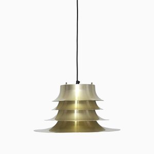 Danish Brass Pendant from Nordisk Solar-HPQ-1188132