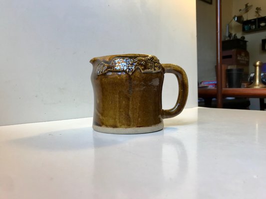 Danish Brutalist Stoneware Jug by Conny Walther, 1970s-LCR-698880