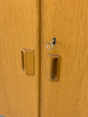 Danish Cabinet in Oak by Børge Mogensen for Søborg Møbelfabrik, 1960s-QEQ-2042032