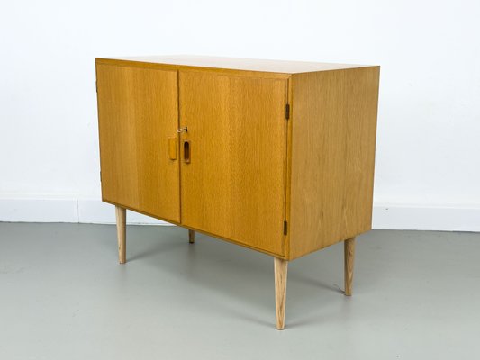 Danish Cabinet in Oak by Børge Mogensen for Søborg Møbelfabrik, 1960s-QEQ-2042032