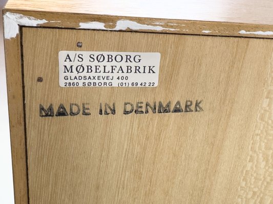 Danish Cabinet in Oak by Børge Mogensen for Søborg Møbelfabrik, 1960s-QEQ-2041198