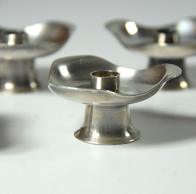 Danish Candle Holders from HOH, 1960s, Set of 6-GIW-566306