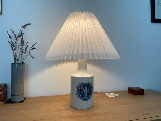 Danish Ceramic Table Lamp by Fog & Morup for Royal Copenhagen, 1970s-WSA-976148