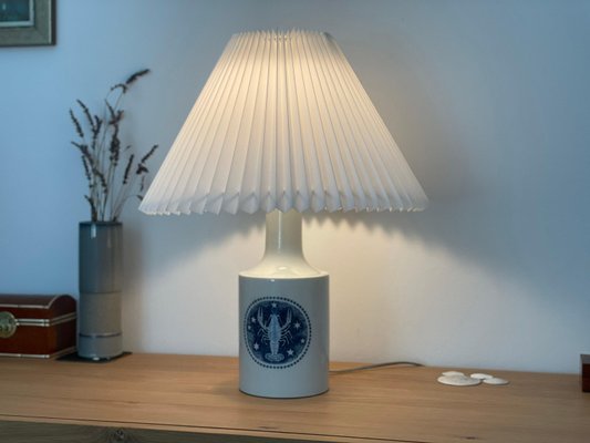 Danish Ceramic Table Lamp by Fog & Morup for Royal Copenhagen, 1970s-WSA-976148