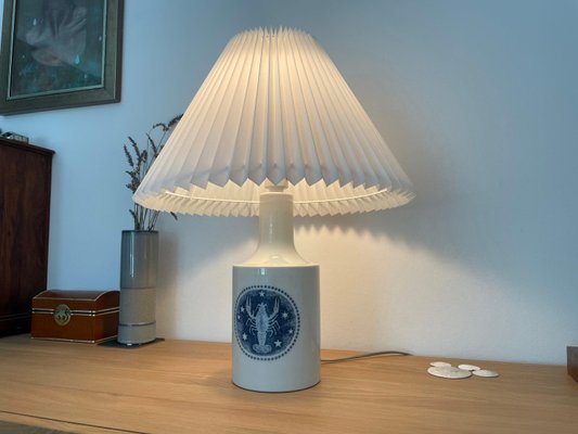 Danish Ceramic Table Lamp by Fog & Morup for Royal Copenhagen, 1970s-WSA-976148