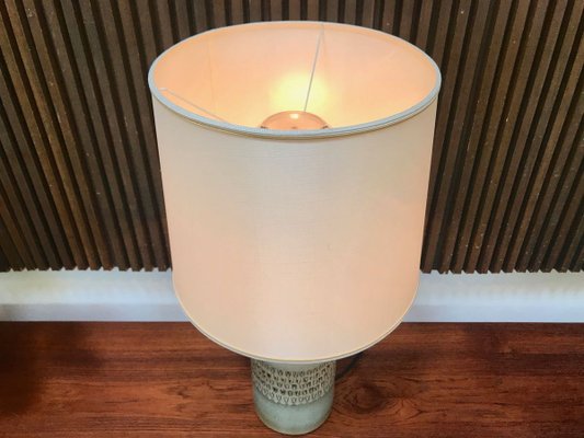 Danish Ceramic Table Lamp from Søholm Stoneware, 1960s-JP-766597