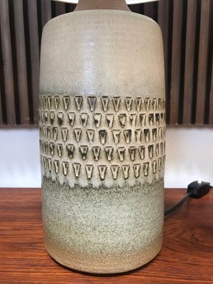 Danish Ceramic Table Lamp from Søholm Stoneware, 1960s-JP-766597