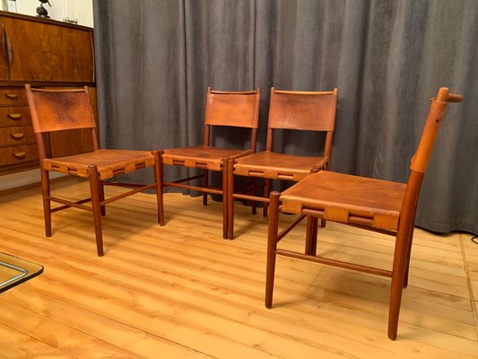 Danish Chairs, 1960s, Set of 4-RTR-1156284