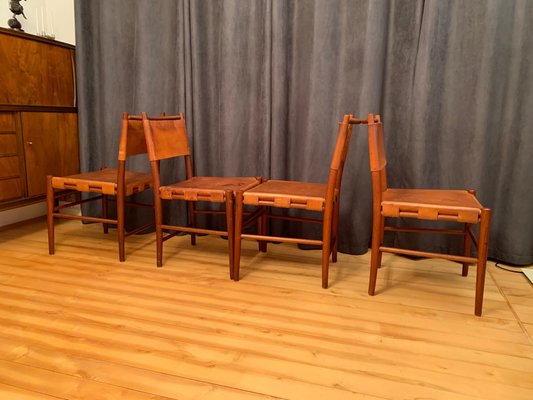 Danish Chairs, 1960s, Set of 4-RTR-1156284