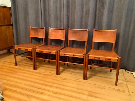 Danish Chairs, 1960s, Set of 4-RTR-1156284