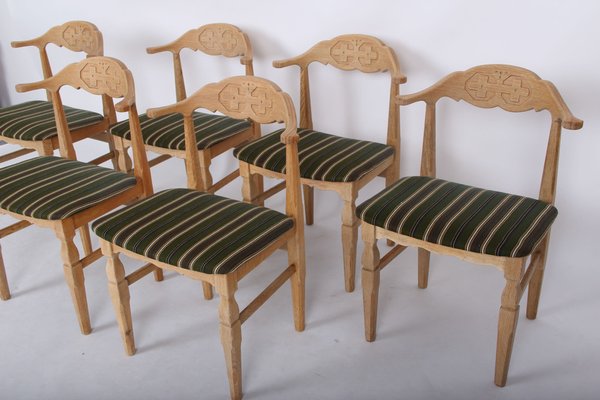 Danish Chairs by Henning Kjærnulf, 1950s, Set of 6-DQ-1363884