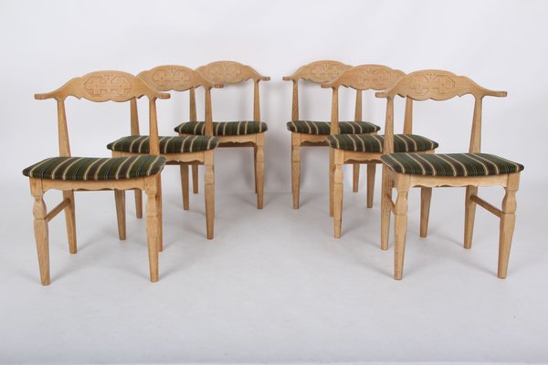 Danish Chairs by Henning Kjærnulf, 1950s, Set of 6-DQ-1363884