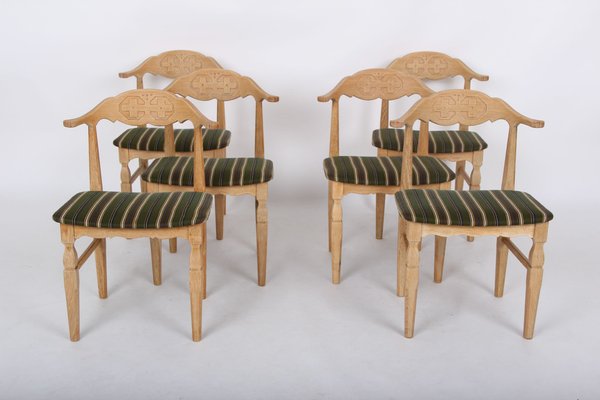 Danish Chairs by Henning Kjærnulf, 1950s, Set of 6-DQ-1363884