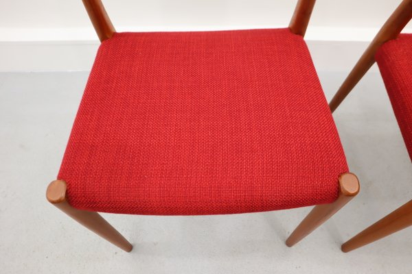 Danish Chairs by Niels Møller for J. L. Møllers, 1960s, Set of 2-JWH-1131550