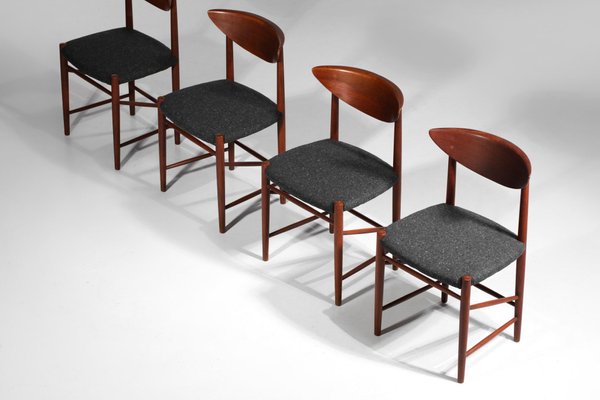 Danish Chairs by Peter Hvidt and Orla Mølgaard Nielsen, Set of 4-YU-1312237