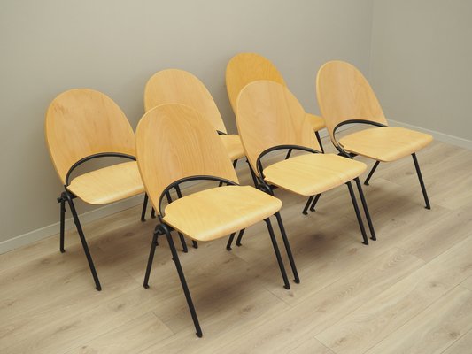 Danish Chairs, Denmark, 1970s, Set of 6-VND-1789816