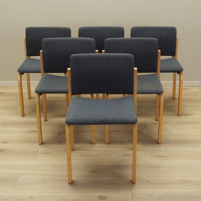 Danish Chairs from Fritz Hansen, 1980s, Set of 6-VND-2013574